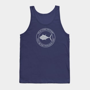 Bluefin Tuna - We All Share This Planet - animal design Tank Top